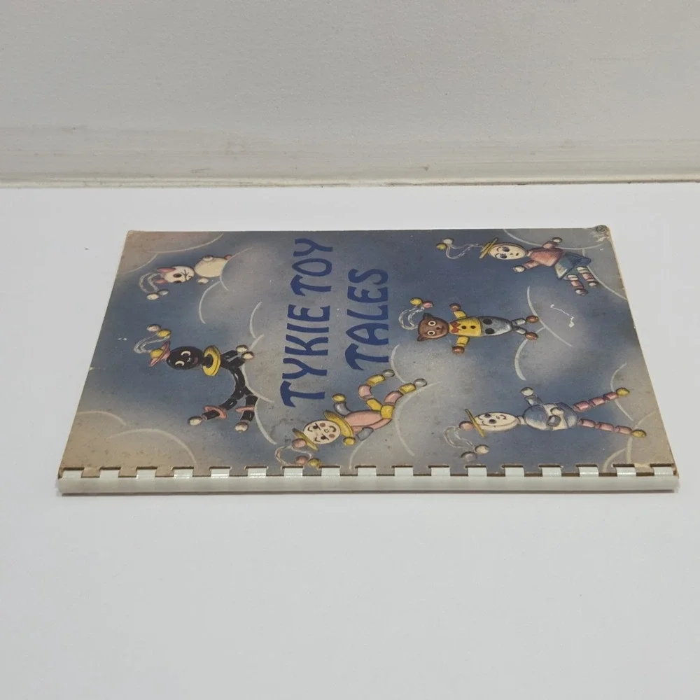 TYKIE TOY TALES no. 208 Virginia & Don Saunders 1946 Collector Vtg Book